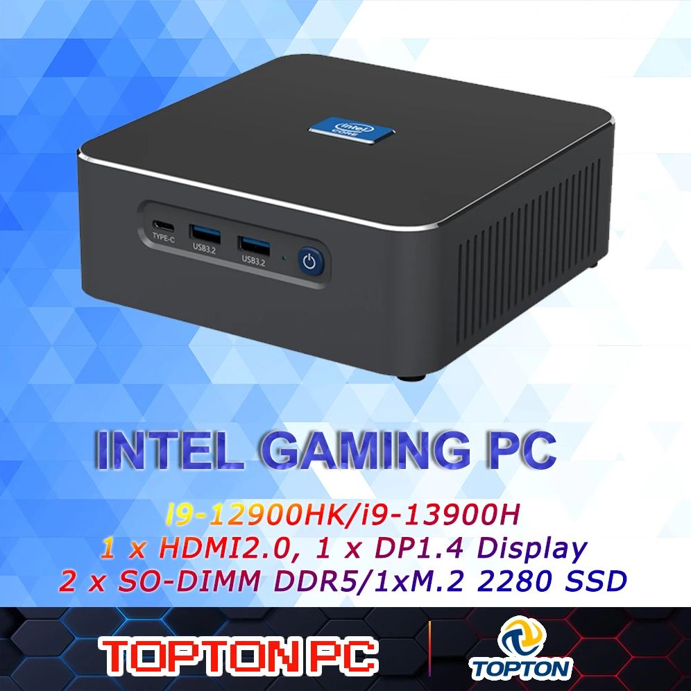 Intel Core I9 13900H Mini Pc - 2025 كمبيوتر صغير i9-13900H i9 12900HK