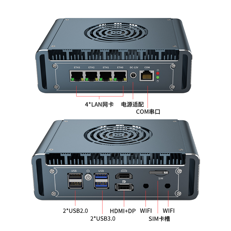 جهاز راوتر صغير بمعالج Intel C - مراجعة Pfsense Firewall Router 2.5G 4 I226 وسعره