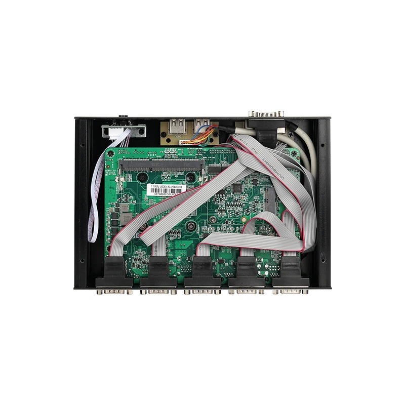 كمبيوتر صناعي صغير بدون مراوح، - مراجعة Fanless Industrial Pc Rs485 Core I7 وسعره